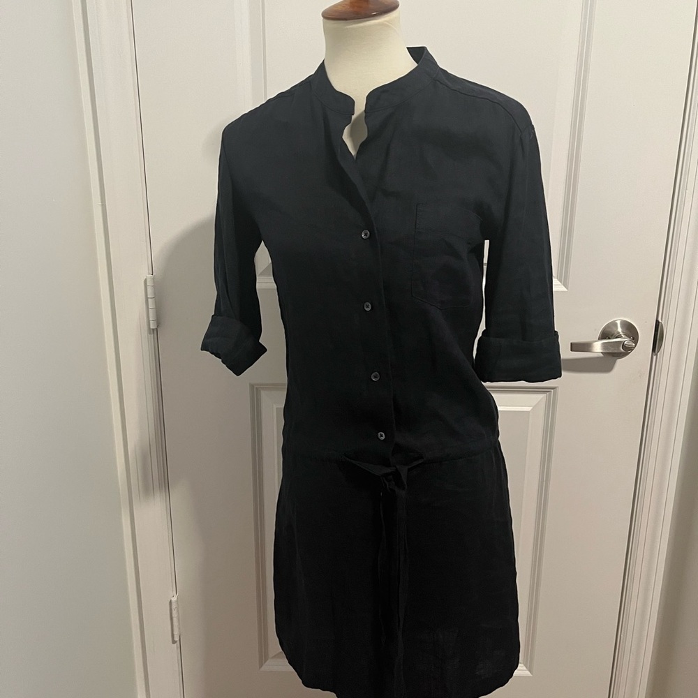 Standard James Perse linen Shirt Dress